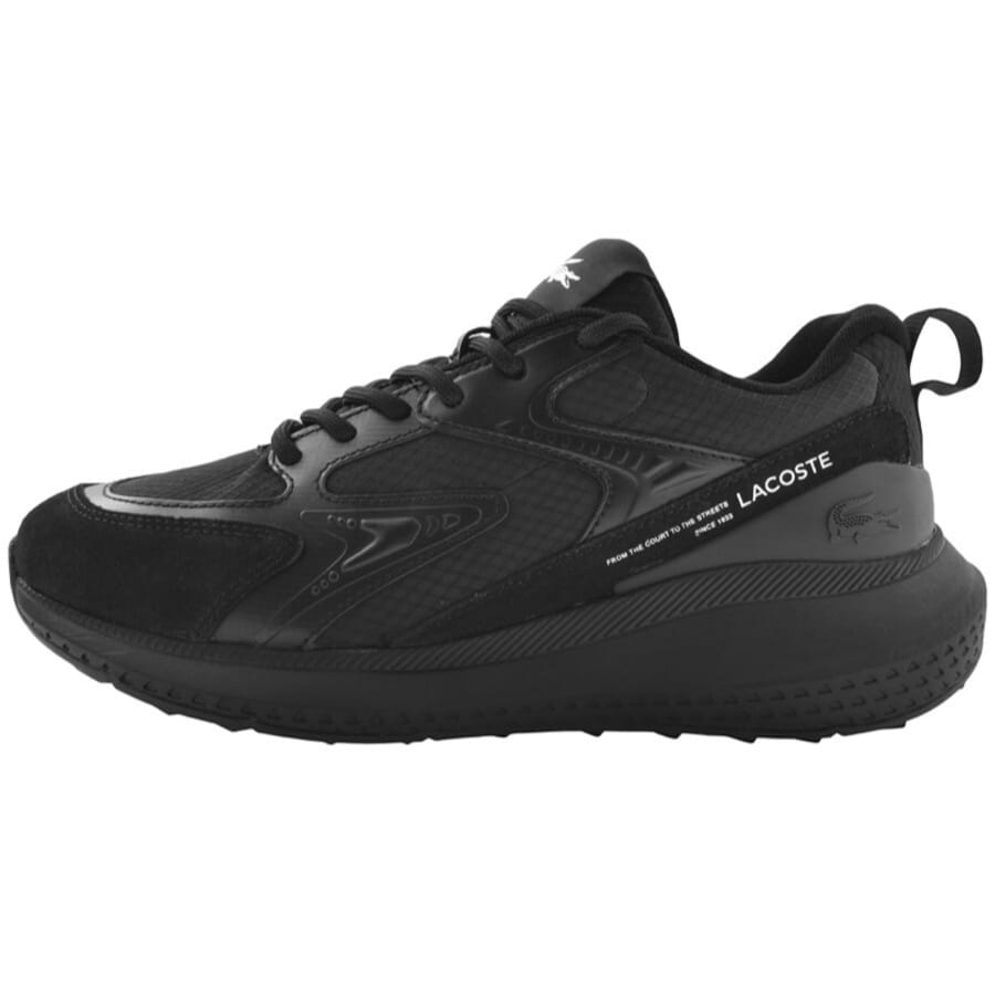 Lacoste L003 EVO 124 Trainers Black | Mainline Menswear